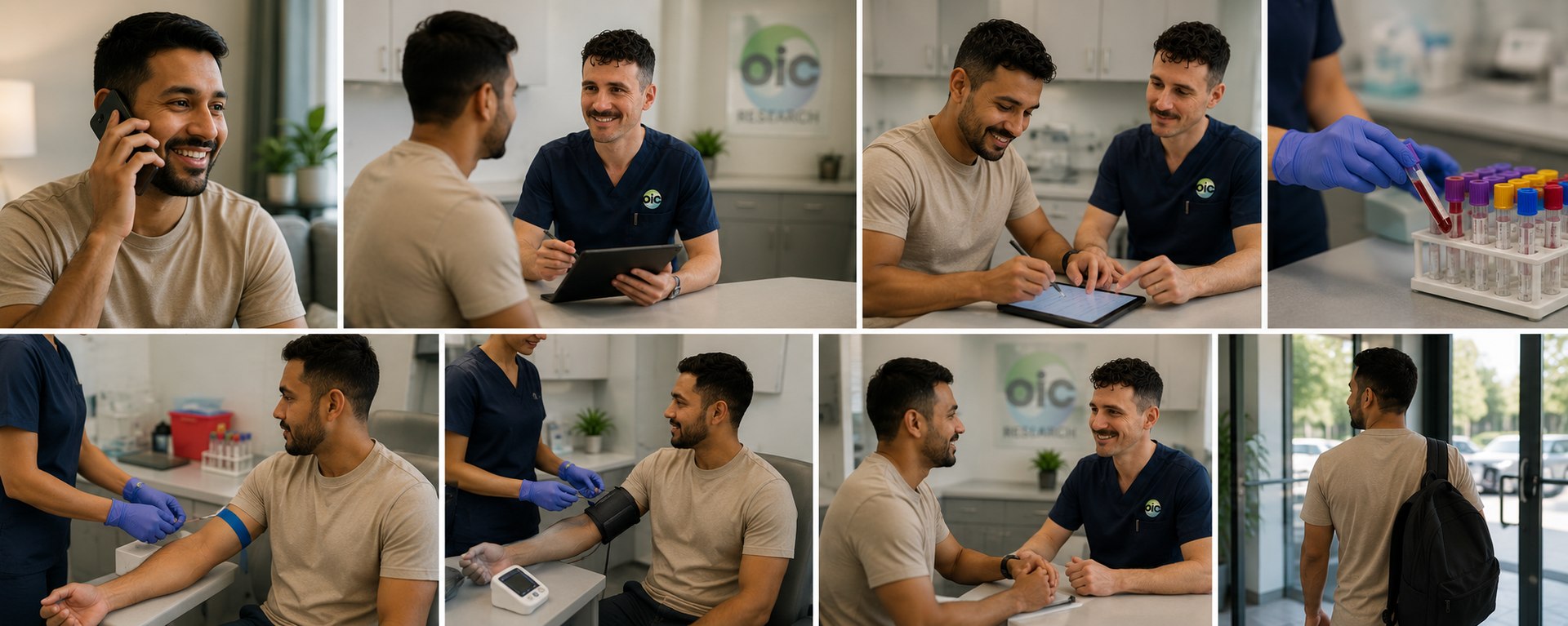 Steps of joining an OIC clinical study